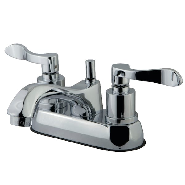 KS4261DFL 4" Centerset Bathroom Faucet, Polished Chrome